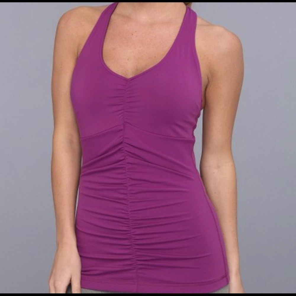 Lucy Activewear Berry Perfect Core Halter Tank Top